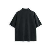 Men's Polo Shirt with Patch Embroidery